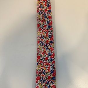 JCREW Spring Floral Print Tie